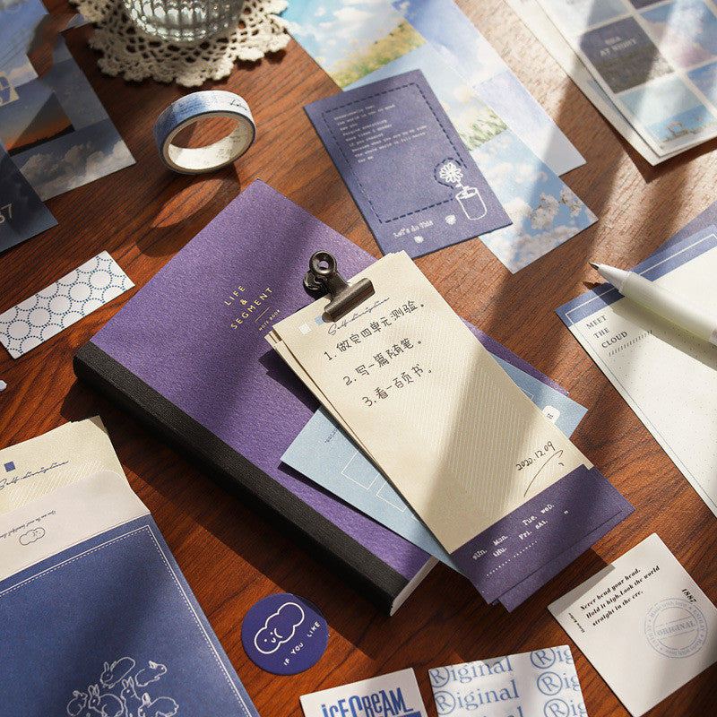 Hand Ledger Gift Box Cute Simple Set Notebook