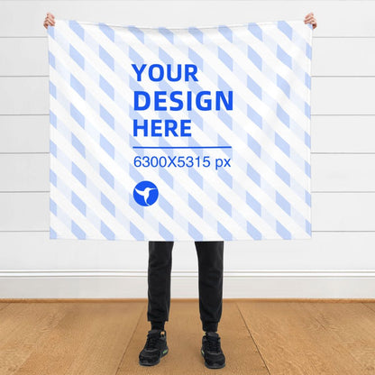 Create Your Own Horizontal Flannel Skin-Friendly Breathable Blanket Cover