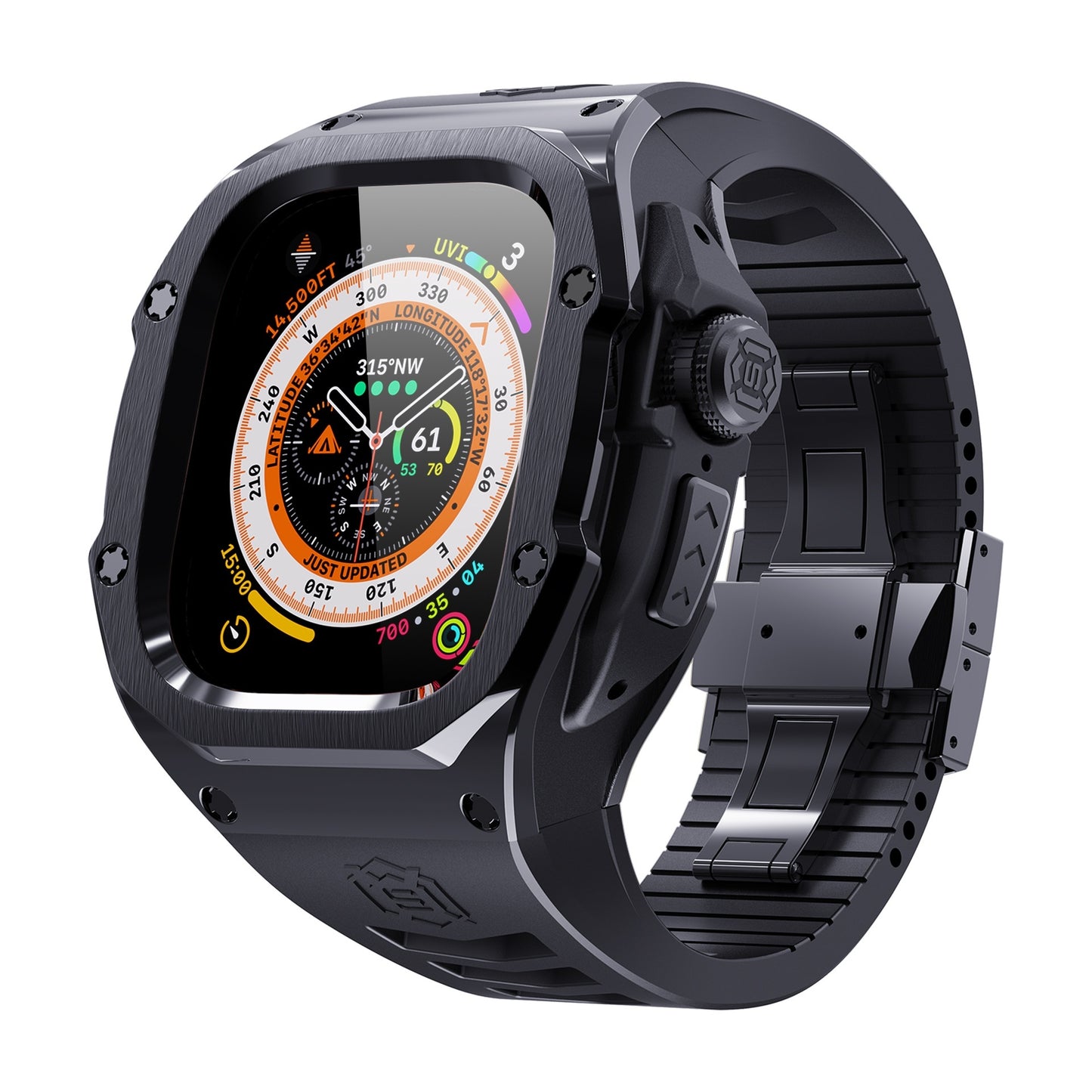 Watch Ultra49mm Personalized Metal Drop-resistant Modified Protective Case