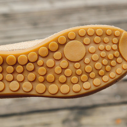 Ethnic Style Embroidered Shoes Flat Linen Women - FLIPSTYLEZLLC