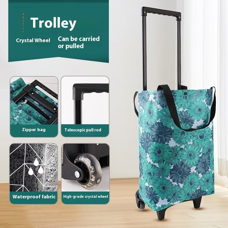 Bold Trolley Shopping Cart Foldable Household