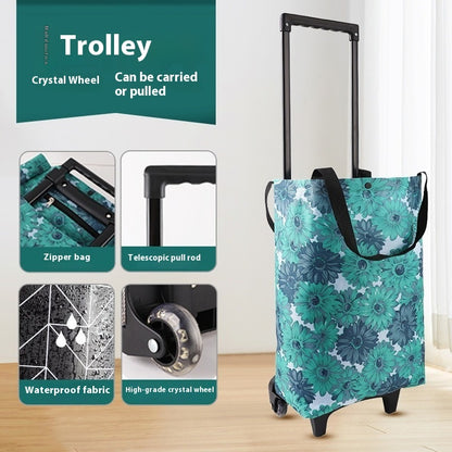 Bold Trolley Shopping Cart Foldable Household