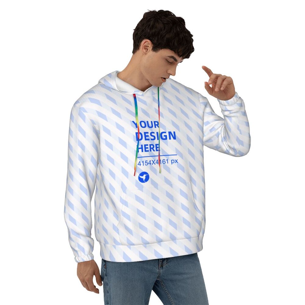 CREATE YOUR OWN  Men's Hooded Pocket Sweatshirt