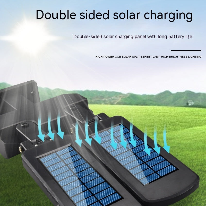 Human Body Induction Solar Lamp Waterproof LED Street Lamp