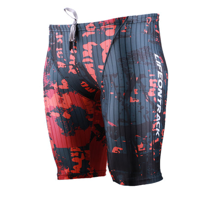 Men's Professional Swimsuit Five-point Pants Plus Size Boxer