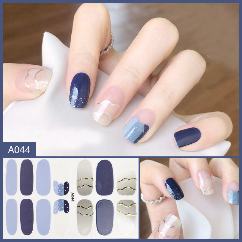 Manufacturer''s Direct Selling Nail Enhancement Sticker Full Paste Ins Japanese