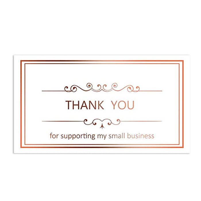 English Holiday Thank You Simple And DIY Creative Greeting Card