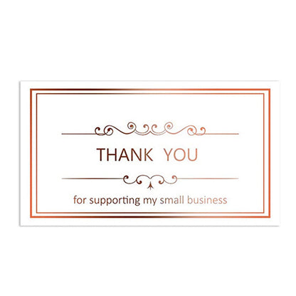 English Holiday Thank You Simple And DIY Creative Greeting Card