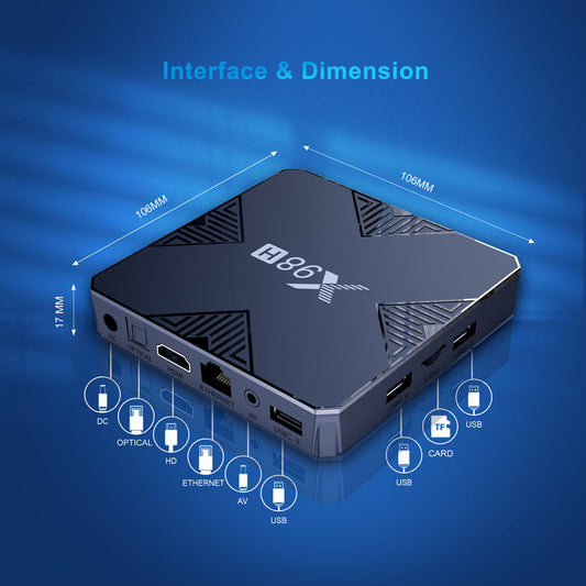 Set-top Box Android Bluetooth Dual WiFi TV Box