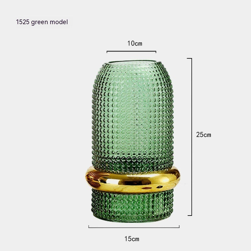 Nordic Creative Primary Color Glass Vase