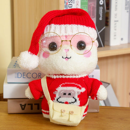 Cute net red hamster doll