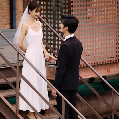 Simple Sling Personalized Fashion Dress