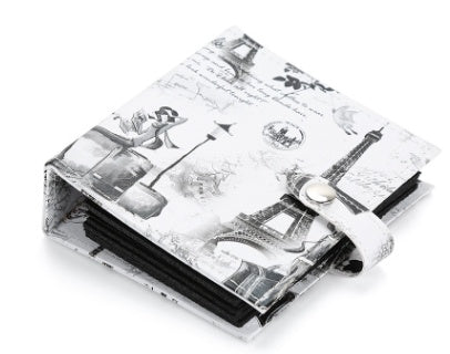 Shore non-portable creative jewelry jewelry storage box Leather earring earring storage book Jewelry album box