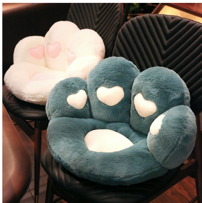 Cartoon Love Toy Cat Paw Plush Non-slip Pillow