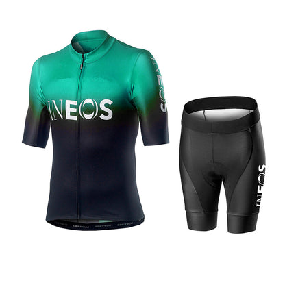 Men's and women's short sleeve road plus size cycling suit