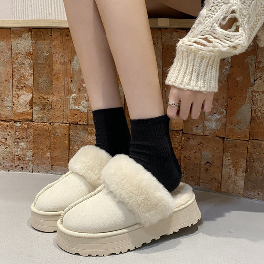 New Winter Thick Bottom Plush Snow Mop