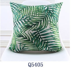 Tropical rain forest sofa pillow cushion
