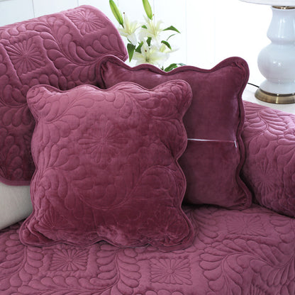 Plush non-slip sofa cushion