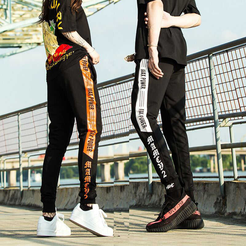 Sports couple casual beam pants