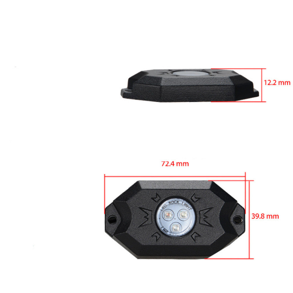 High-brightness And High-power Vehicle Bottom Atmosphere Rgb Rock Light