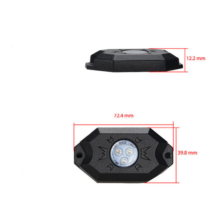 High-brightness And High-power Vehicle Bottom Atmosphere Rgb Rock Light