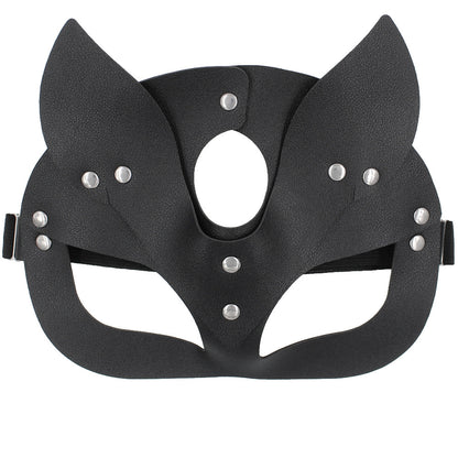 European And American Personalized PU Leather Fox Mask