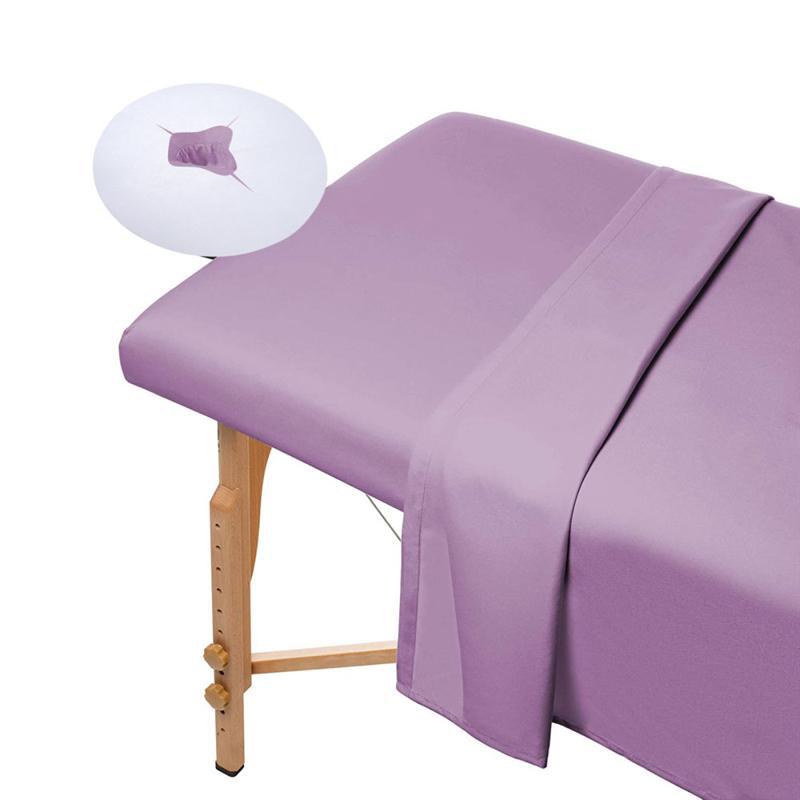 100 PCs Disposable Spa Massage Bed Sheet Head Pads