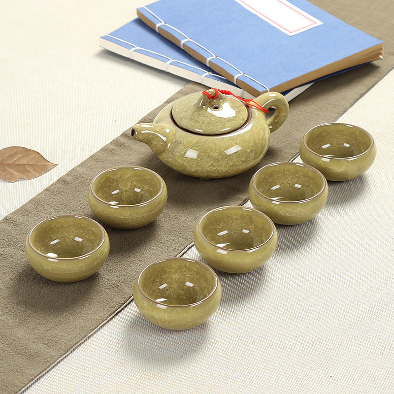 Ceramic teapot tea set gift box