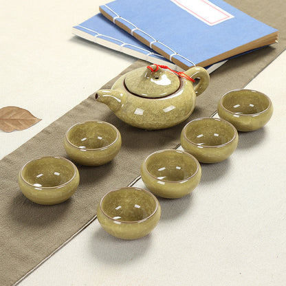 Ceramic teapot tea set gift box