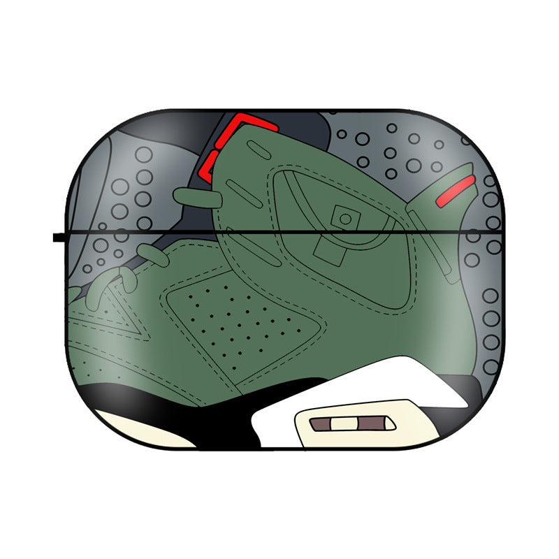 Compatible with Apple, AirPods Pro Bluetooth Wireless Headset Protective Cover Anti-Fall Soft Shell