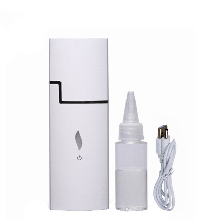 Nano spray water rechargeable humidifier