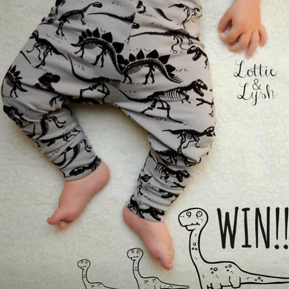 Dinosaur casual pants children's clothing