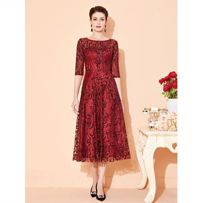 Fashionable Temperament Wedding Dress Covers The Belly And Looks Thin