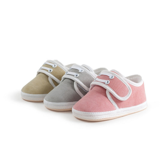 Plush baby toddler shoes warm and non-slip