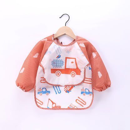 Catch The Rice Pocket Baby Top Up Children's Coat Bib