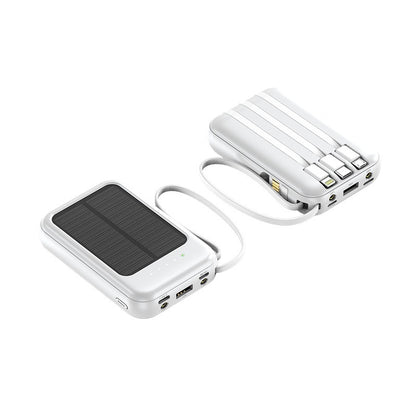 Taineng Yang Wireless Charging With Built-in Cable Outdoor Mobile Power Bank