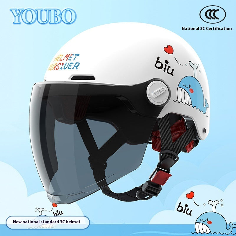 Children's Breathable Skateboard Electric Bike Helmet