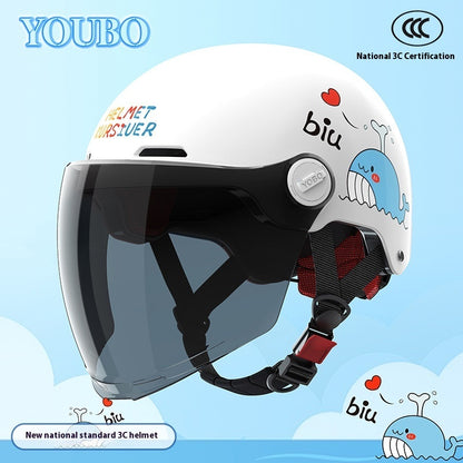 Children's Breathable Skateboard Electric Bike Helmet