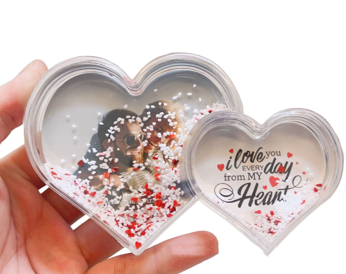 Creative Home Acrylic Personalized Diy Quicksand Liquid Photo Frame Ornaments