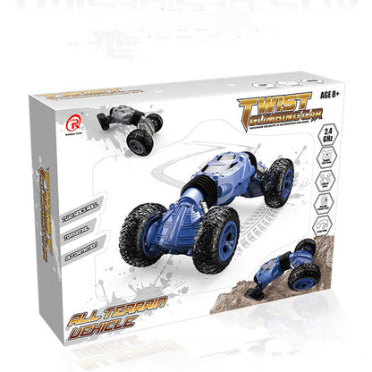 Electric twist charging remote control off-road racing car
