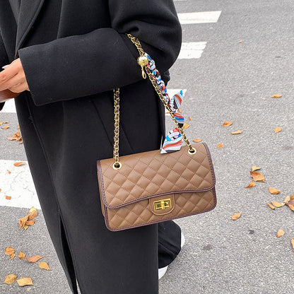 Winter Lingge Generous Bag Personalized Sewing Thread Solid Color