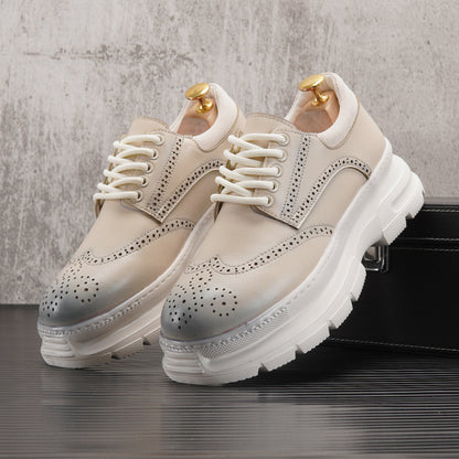 Hair Stylist's Internal Heightening Casual Shoes