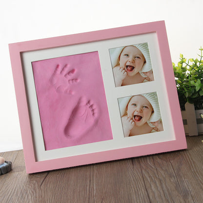 Baby Baby Hand And Foot Print Pad Photo Frame
