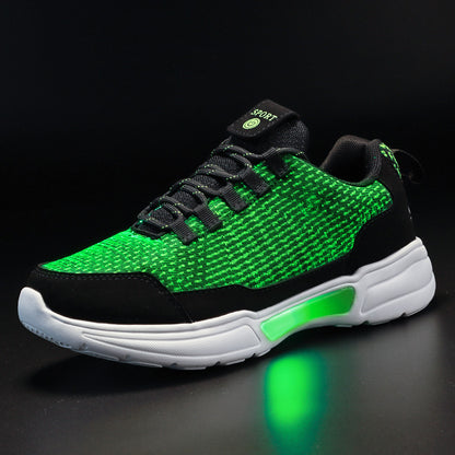 LED Colorful Luminous Casual Couple Shoes