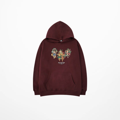 Hooded Sweater Plus Velvet Thickening Casual Ins Men's Sports Autumn Clothing
