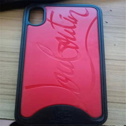 Red bottom rivet phone case