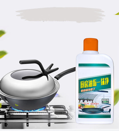 Kitchen Heavy Oil Pan Bottom Black Cleaner