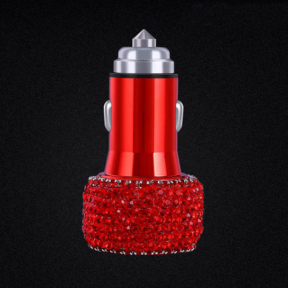 Dual USB Car Charger For Mobile Phone