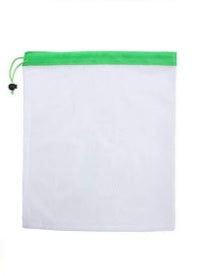 Kitchen Reusable Fruit& Vegetable Stitched Mesh Storage Bag