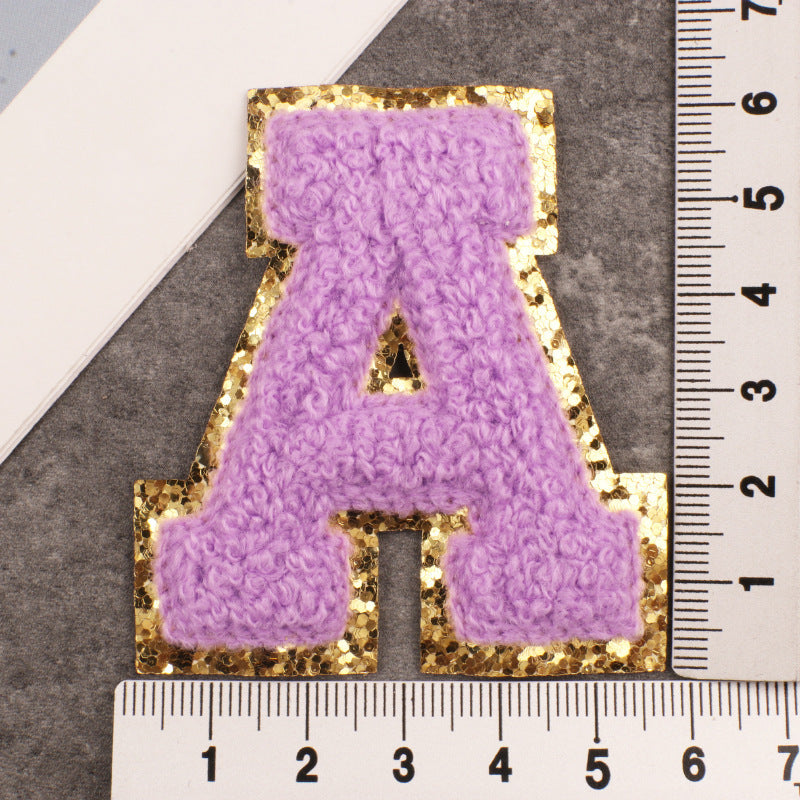 26 Letter Clothing Patch Embroider